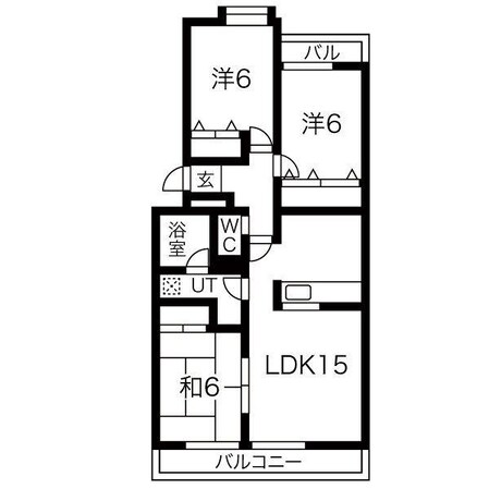 グランドール・ノヴァの物件間取画像